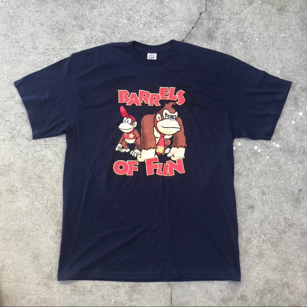 VINTAGE 2000s Donkey Kong Promo Shirt